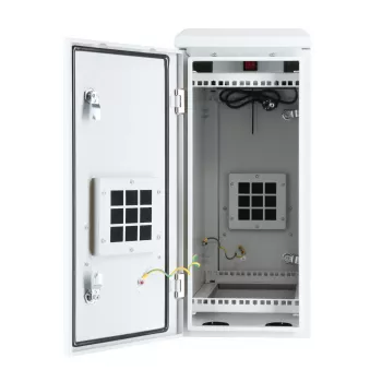 DSIT DS5606WP Armadio rack a parete per esterni 6U 19 pollici IP55, verticale, grigio chiaro