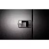 DSIT Armadio rack a parete 18U con porta in metallo, 600x450x900 mm, nero