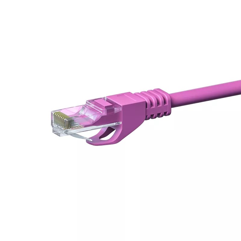 DSIT CAT 6 Cavo di rete U/UTP - 15 metri - rosa - CCA (DC-C69-150)