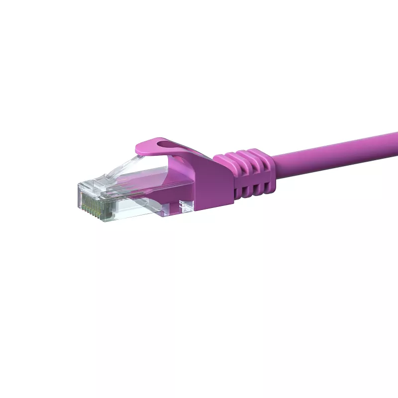 DSIT CAT 6 Cavo di rete U/UTP - 15 metri - rosa - CCA (DC-C69-150)
