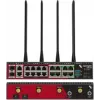 Opengear OM1304-4E Modulo seriale RS232 a 4 porte con switch Gigabit Ethernet a 4 porte, pinout X1/X2 selezionabile via software