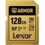 Lexar Professional ARMOR GOLD 128GB SDXC UHS-II V60 scheda di memoria (LSDAMGL128G-RNNNG)