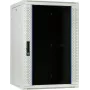 DSIT Armadio server a parete 22U con porta in vetro, 600x600x1100 mm, bianco
