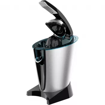 Cecotec Essential Vita Hyden 600 Steel Spremiagrumi elettrico – acciaio inox/nero, 600 W