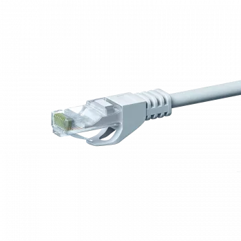 Cavo patch di rete DSIT CAT5e U/UTP, 20 m, bianco, 100% rame, RJ45, 1 Gbit/s