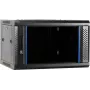 DSIT DS6604 case server da parete 4U con porta in vetro, 600x600x280 mm, nero
