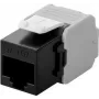 DS-IT connettore di rete keystone CAT6a UTP - senza attrezzi - nero (DS-KC-UTP6A-TL-1)