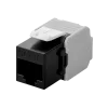 DS-IT connettore di rete keystone CAT6a UTP - senza attrezzi - nero (DS-KC-UTP6A-TL-1)