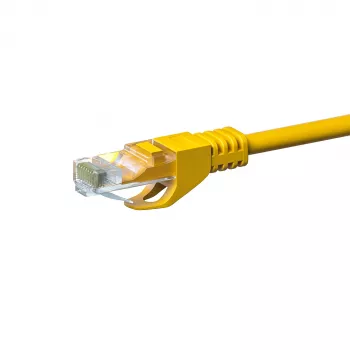 Cavo di rete DSIT CAT5e U/UTP 50m giallo 100% rame