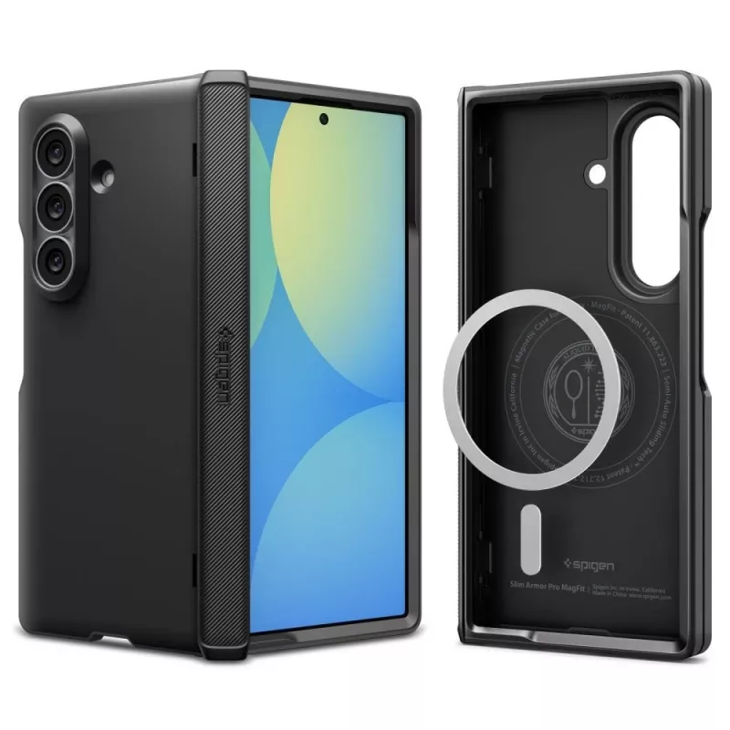 Spigen Slim Armor Pro MagSafe custodia per Samsung Galaxy Z Fold 8 Ultra nero
