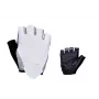 Author Lady Sport Gel guanti da ciclismo donna con dita corte, nero/bianco, taglia S
