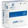 DSIT DANICOM CAT6 UTP cavo esterno 100m con conduttore massiccio, guaina PE, Fca