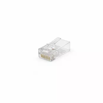 DSIT CAT5e UTP connettore maschio RJ45 per conduttori flessibili e massicci, confezione da 10