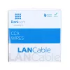 DSIT CAT6 S/FTP cavo di installazione di rete in rame massiccio, 100m, grigio