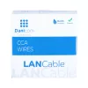 DSIT CAT5e cavo esterno cavo di rete U/UTP AWG 26/1 flessibile 100m nero