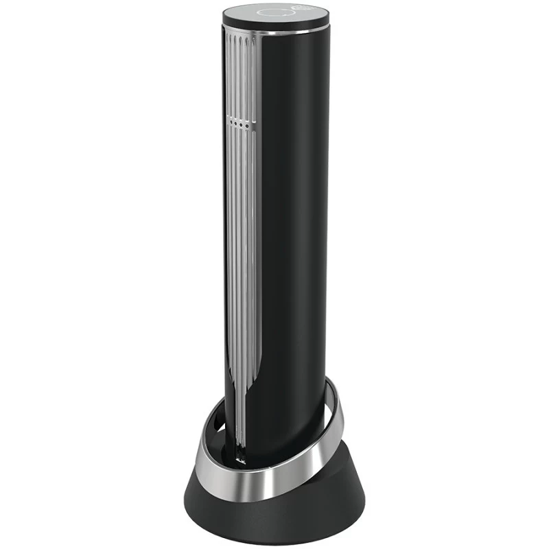 Prestigio Maggiore apribottiglie automatico per vino, nero/argento (PWO104SL)