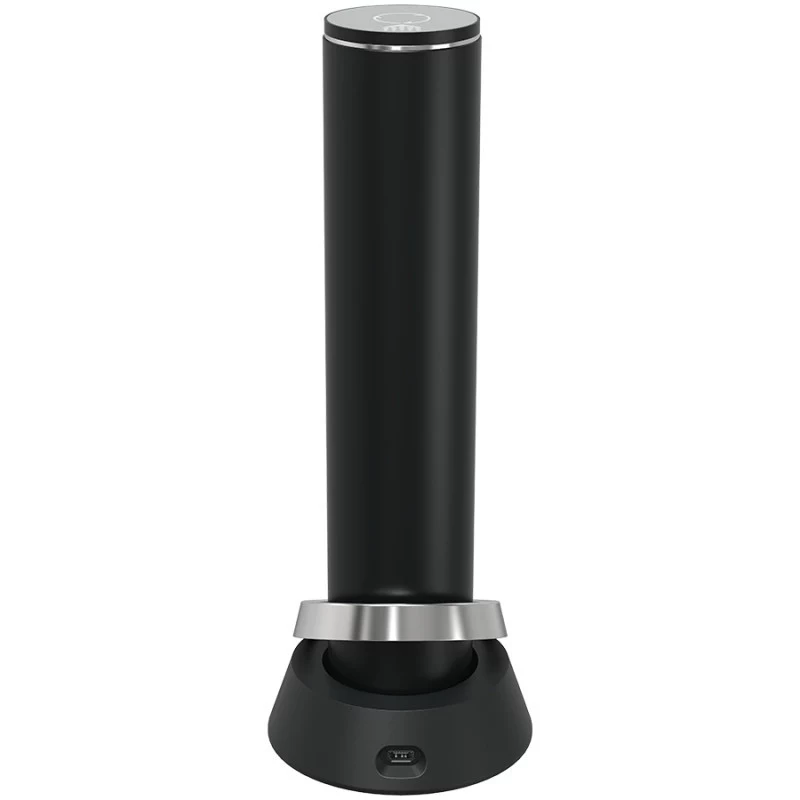 Prestigio Maggiore apribottiglie automatico per vino, nero/argento (PWO104SL)