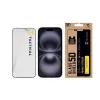 Tactical Glass Shield Privacy pellicola protettiva 5D per iPhone 15 / 16, nero