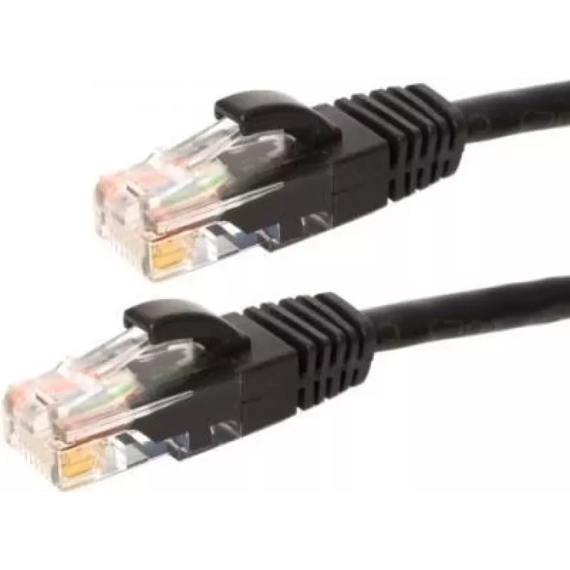 DSIT CAT6a cavo di rete 100% rame - U/UTP - 7,5 m - nero