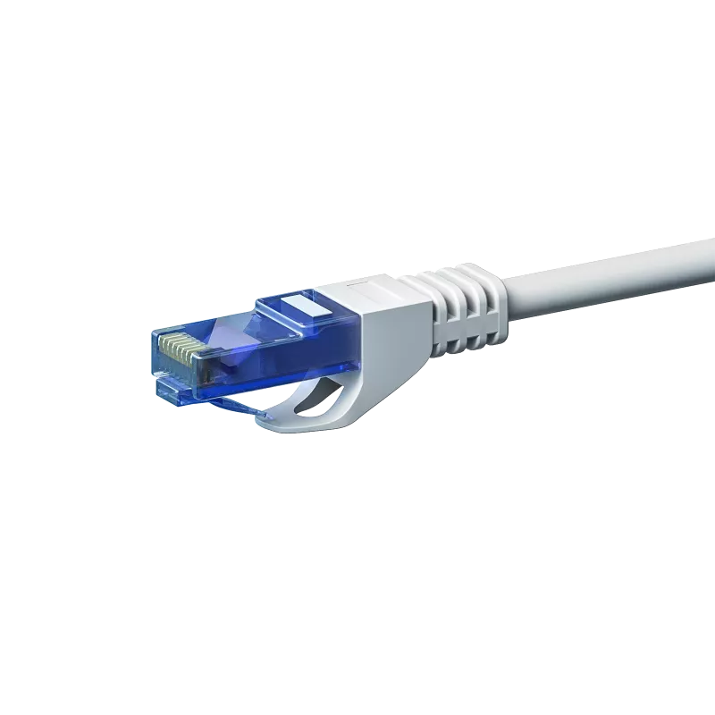DSIT CAT6a U/UTP cavo patch Ethernet 100% rame, 10 m, bianco (DC-U6A2-100)