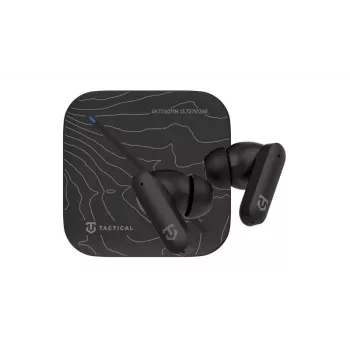 Tactical StrikePods Bahna CrudeOil auricolari True Wireless ANC con modalità low-latency, IPX5, 35h batteria, Bluetooth 5.3, controllo touch, USB-C