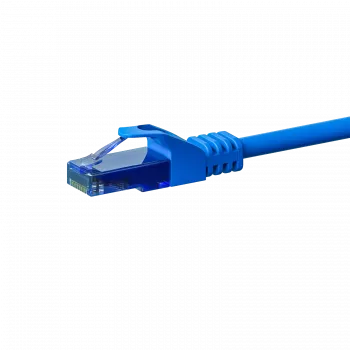 DSIT CAT6a U/UTP cavo patch 100% rame - 20m, blu, 10GbE, 500MHz