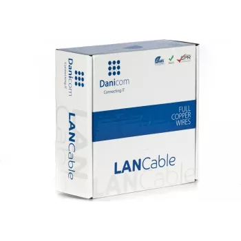 Cavo di installazione di rete DSIT DANICOM CAT6A U/UTP 50m PVC flessibile (Fca)