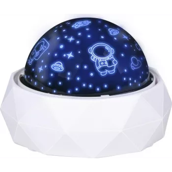 Proiettore stellare GRUNDIG luce notturna LED con costellazioni rotanti