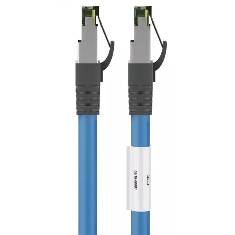 Cavo di rete DSIT RJ45 S/FTP PiMF CAT 8 grezzo blu 3m