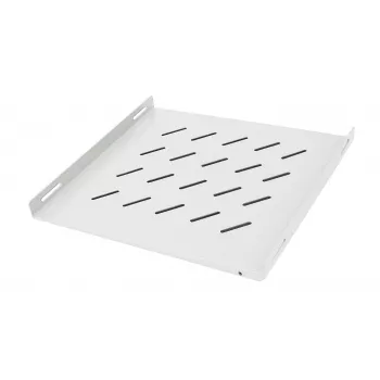Ripiano fisso DSIT per armadi server outdoor profondi 800 mm, 1U, portata 50 kg, grigio chiaro