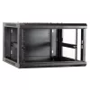 Armadio server a parete DSIT 6U con porta in metallo 600x600x367 mm