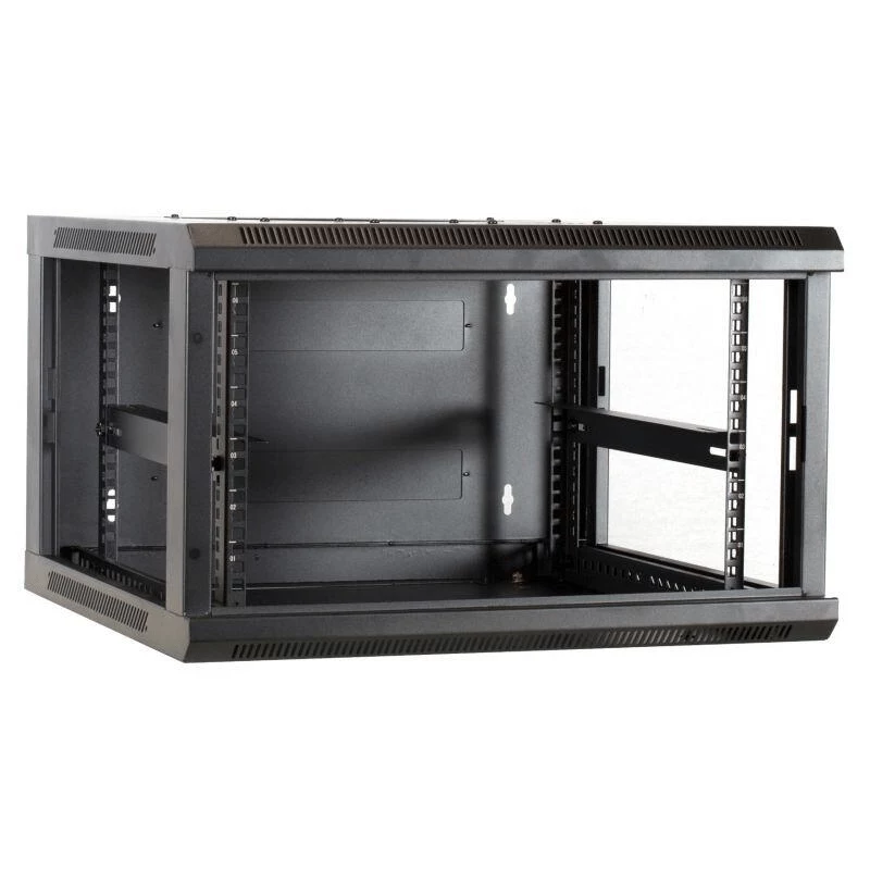 Armadio server a parete DSIT 6U con porta in metallo 600x600x367 mm