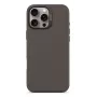 DECODED Custodia in silicone antibatterica per iPhone 16 Pro Max MagSafe nero