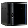 Armadio server reversibile a parete DSIT DS6612-DOUBLE con porta in vetro, larghezza 600 mm