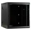 Armadio server reversibile a parete DSIT DS6612-DOUBLE con porta in vetro, larghezza 600 mm