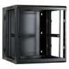 Armadio server reversibile a parete DSIT DS6612-DOUBLE con porta in vetro, larghezza 600 mm