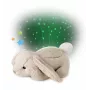 Cloud b Twilight Buddies Coniglio plush luce notturna proiettore beige