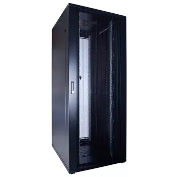 DSIT Rack server 19 pollici con porta anteriore perforata 600 x 800 - 42U nero