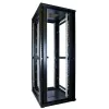 DSIT DS8042 Armadio rack server 42U 19 pollici con porta in vetro temperato, 800x1000mm, nero