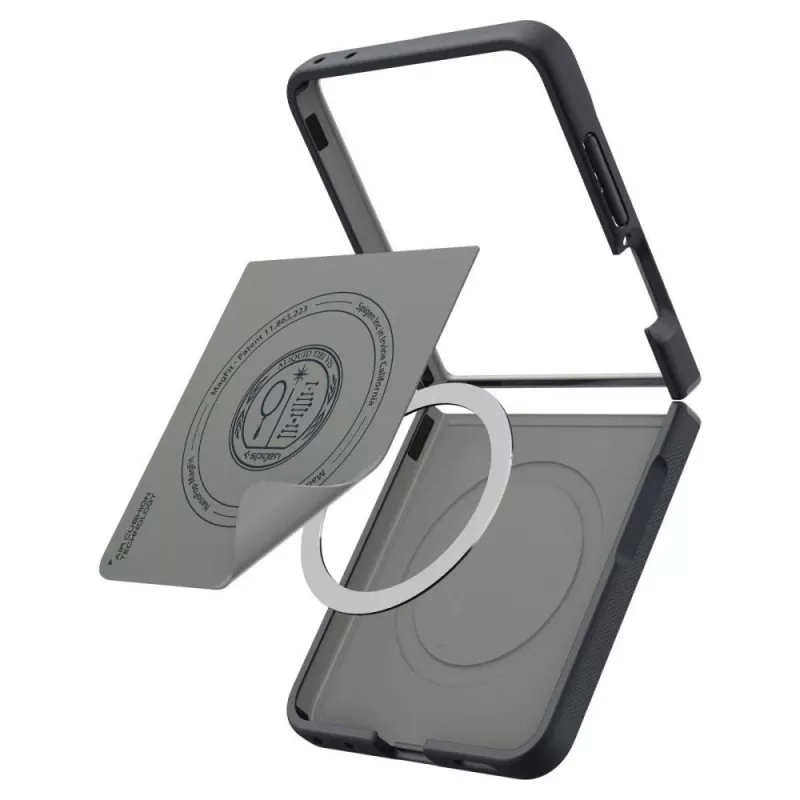 SPIGEN Nano Pop custodia MagSafe per Samsung Galaxy Z Flip8 - Black Sesame