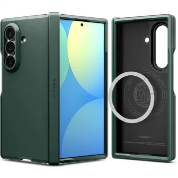 Spigen Tough Armor Pro Custodia MagSafe per Samsung Galaxy Z Fold 8 Ultra - Abyss Green