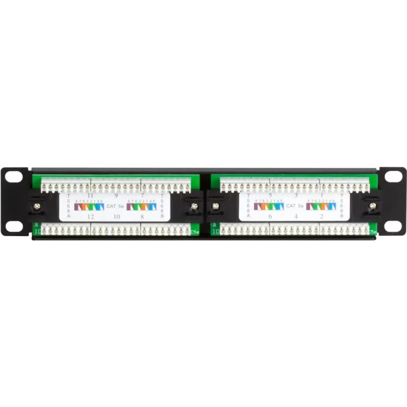 DSIT DS-10Patch5-12UTP Patch panel 10 pollici 12 porte UTP CAT 5e