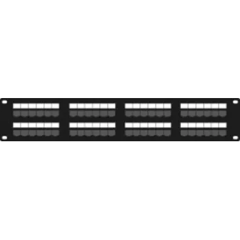 DSIT DS-Patch6-48UTP Patch panel di rete CAT6 UTP 19 pollici 48 porte, 1U, nero