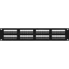 DSIT DS-Patch6-48UTP Patch panel di rete CAT6 UTP 19 pollici 48 porte, 1U, nero