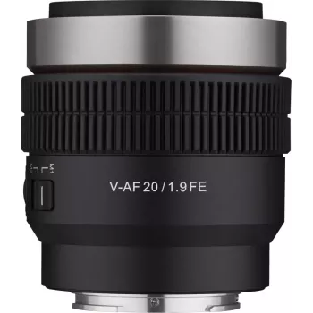 Samyang V-AF 20mm T1.9 obiettivo per Sony (F1213506101)