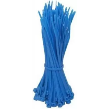 DSIT fascette per cavi 200 mm blu confezione da 100 (kb_200mm_blauw)