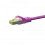 DSIT cavo di rete Cat.7 S/FTP PiMF RJ45, rosa, 3m