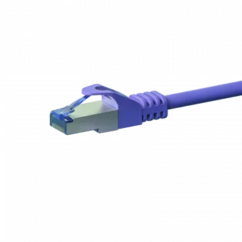 DSIT cavo patch di rete CAT 6a S/FTP LSOH, 5 m, viola