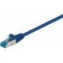 DSIT cavo patch di rete CAT 6a S/FTP LSOH, 7,5 m, blu