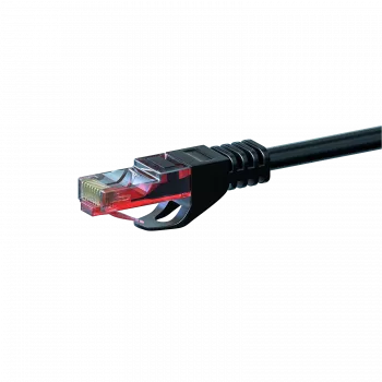 DSIT CAT6 cavo di rete U/UTP 20 m nero 100% rame (DC-60-200)